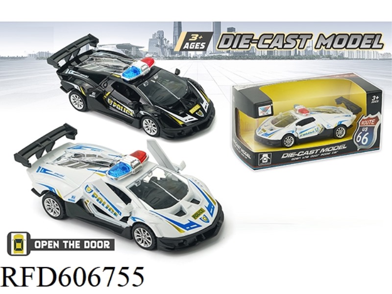 1:32 ALLOY POLICE CAR DOOR RETURN FORCE