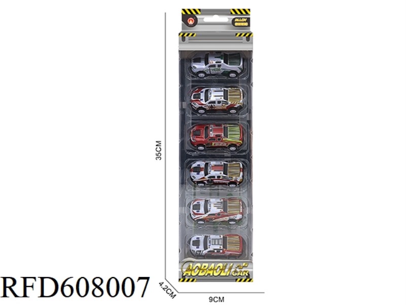 OBERSON 6 IS ONLY EQUIPPED WITH 6.8CM BOOMERANG