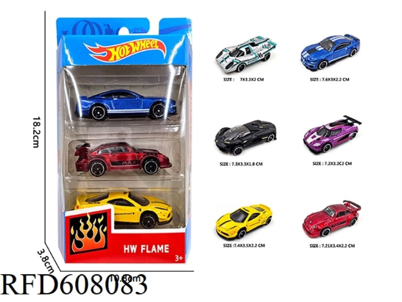 1:64 ALLOY CAR 3 ONLY LOADING