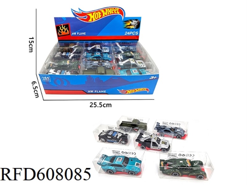 1:64 ALLOY CLASSIC CAR 24 PIECES