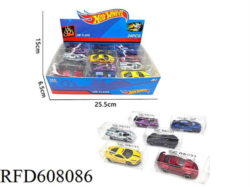 1:64 ALLOY CLASSIC CAR 24 PIECES