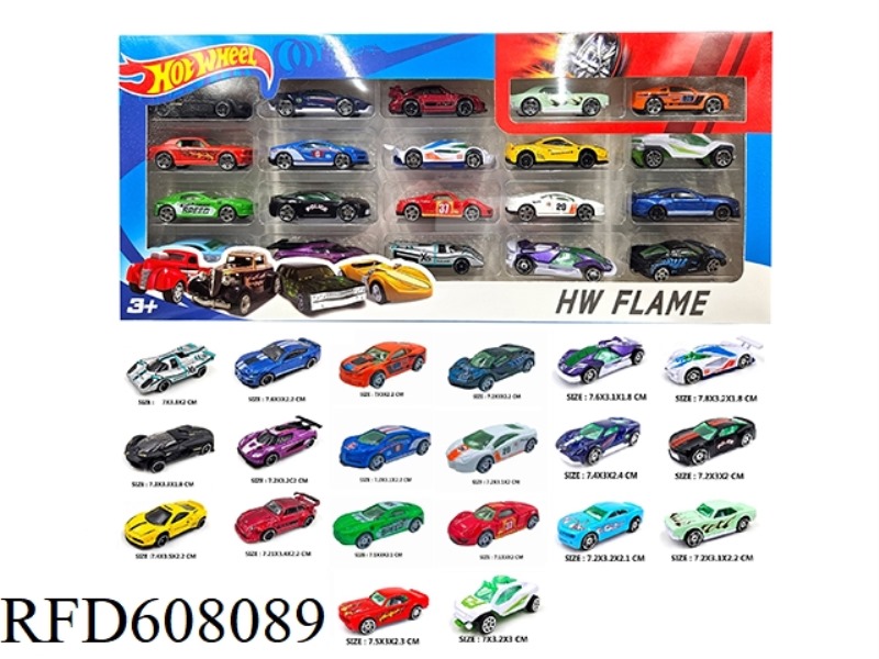 1:64 ALLOY CAR 20 ONLY LOADED