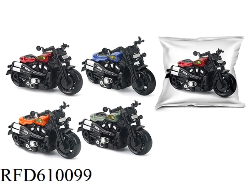 SMALL TOYS SUITABLE FOR FOOD GIVEAWAYS 1:36 BOOMERANG MOTORCYCLE