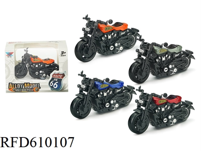 1:36 MINI ALLOY MOTORCYCLE HARLEY (1 PACK ONLY)