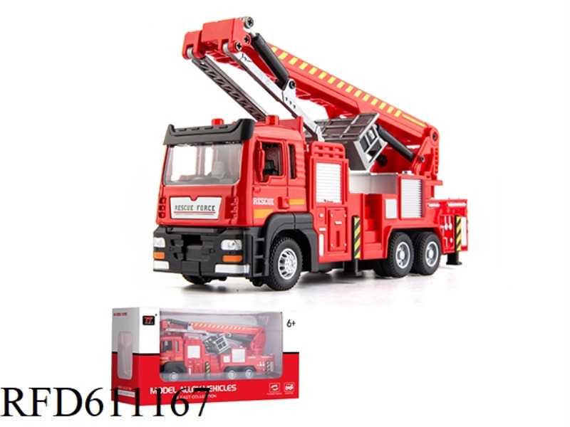 ALLOY SMALL TELECOM LADDER TRUCK