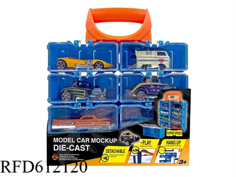 ALLOY CAR DIY PORTABLE BOX 8 PACK
