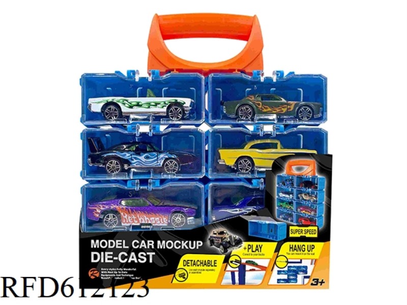 ALLOY CAR DIY PORTABLE BOX 8 PACK