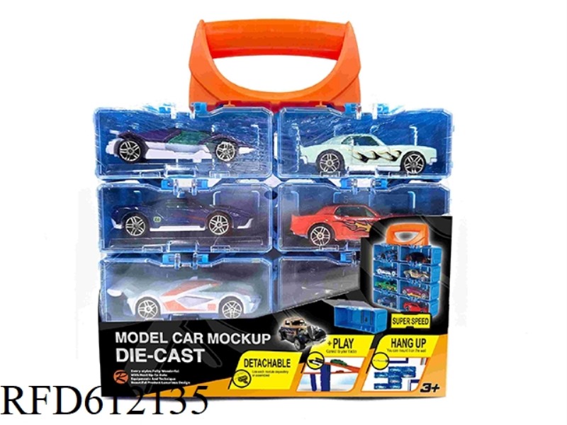 ALLOY CAR DIY PORTABLE BOX 8 PACK