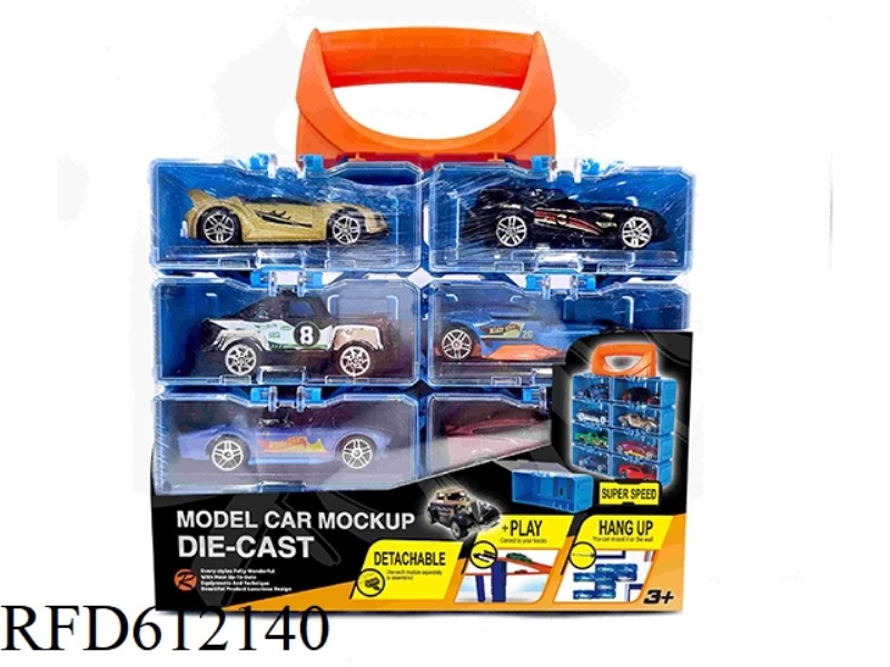 ALLOY CAR DIY PORTABLE BOX 8 PACK