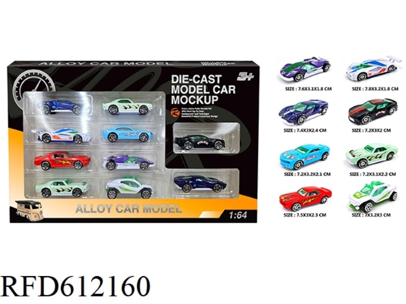 1:64 ALLOY CLASSIC CAR 10 BOXES.