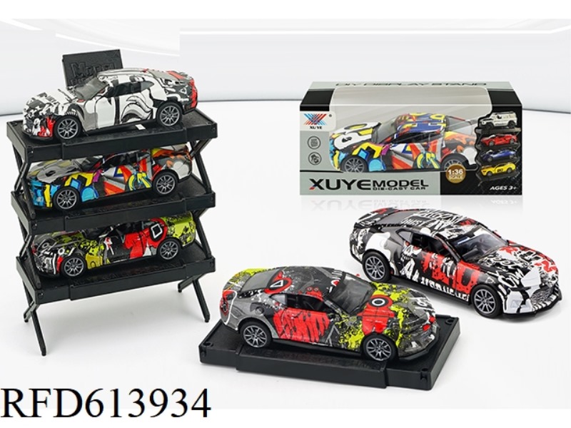 1:32 ALLOY MODEL GRAFFITI BUMBLEBEE DOOR RETURN FORCE (1 PACK)