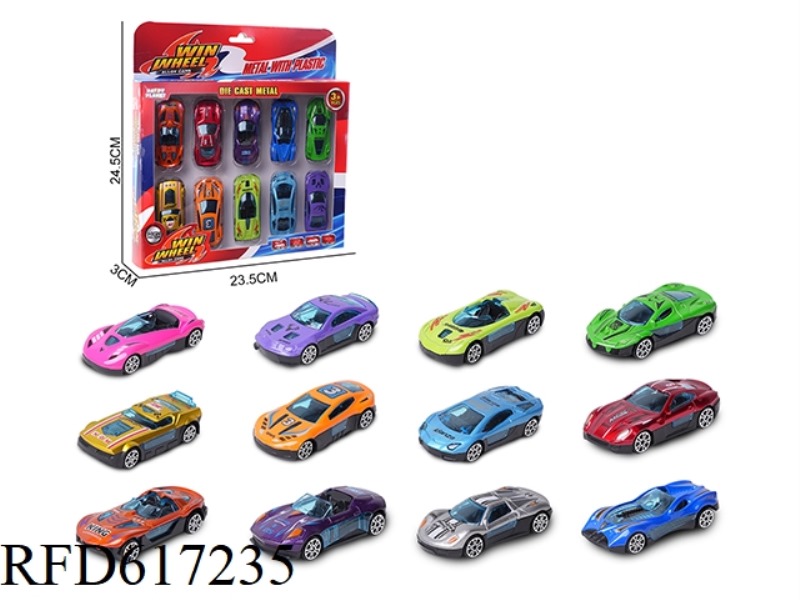 1:64 ALLOY CAR 10 ONLY LOADING