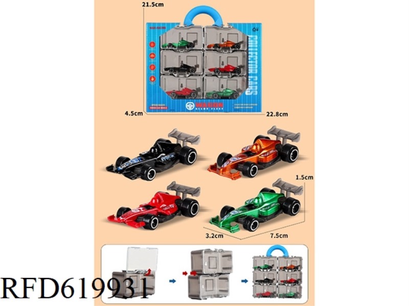 ALLOY SCOOTER SET 6PCS