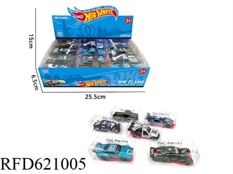 1:64 ALLOY CLASSIC CAR 24PCS