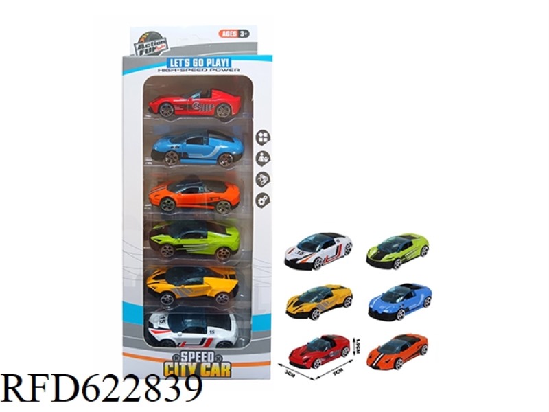 SLIDING ALLOY CAR