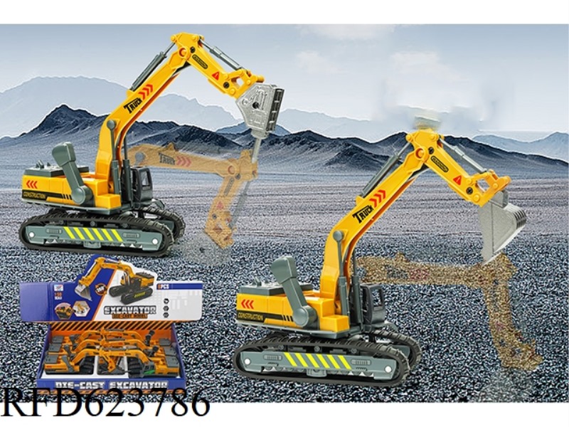 1:55 ALLOY ENGINEERING TRUCK DRIVE (6PCS)