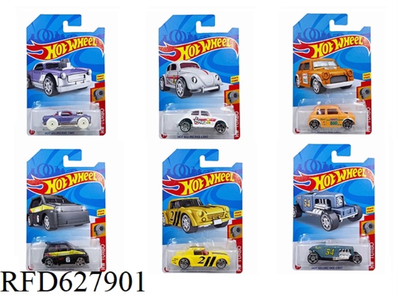 6 1:64 ALLOY CAR PIECES