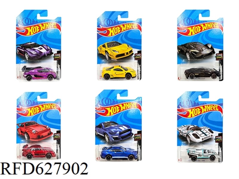 6 1:64 ALLOY CAR PIECES