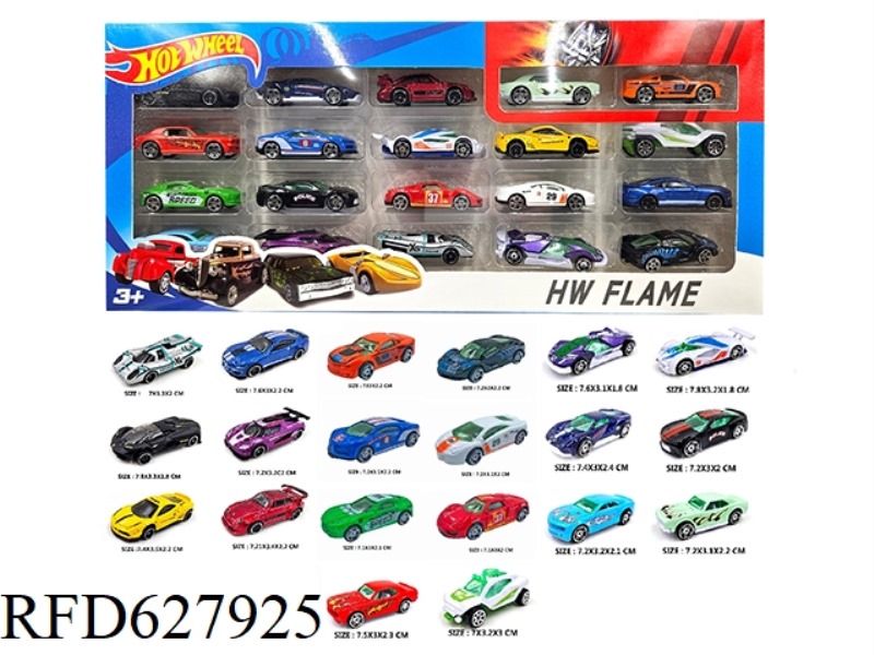 1:64 ALLOY CAR 20 ONLY LOADED