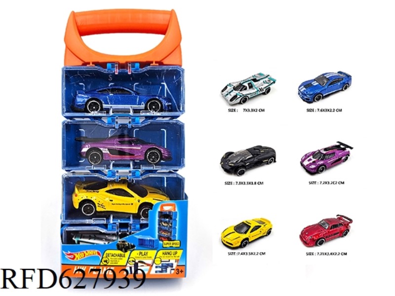 1:64 ALLOY SPORTS CAR DIY HANDLE BOX