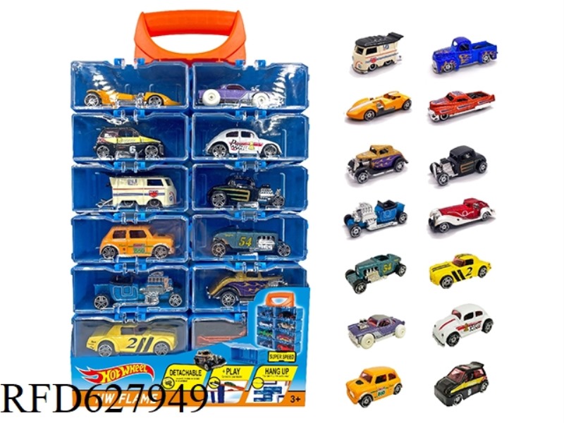 ALLOY CAR DIY HAND-HELD BOX 14 PIECES