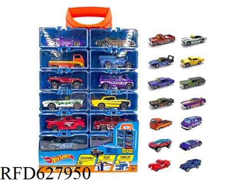 ALLOY CAR DIY HAND-HELD BOX 14 PIECES