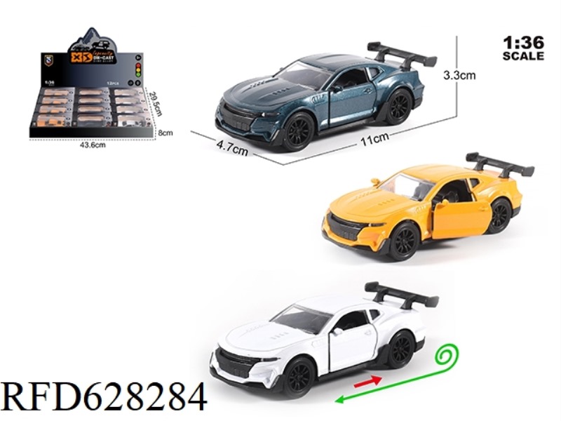 1:36 CHEVROLET HORNET MODEL 12PCS