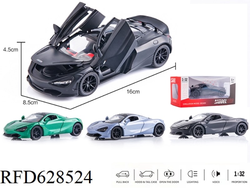 1:32 MCLAREN FOUR-DOOR BOOMERANG WITH SOUND AND LIGHT
