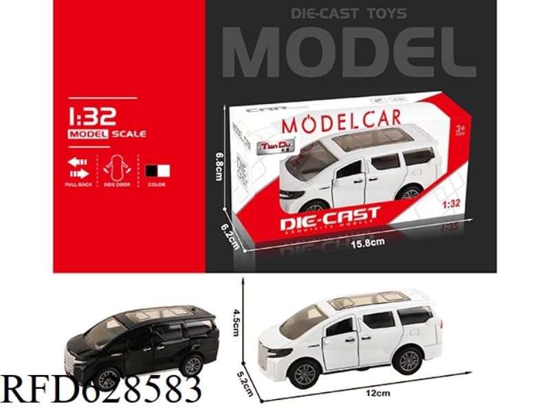 1:32 ARTIFICIAL BOOMERANG CAR TWO DOORS 21 ELFA