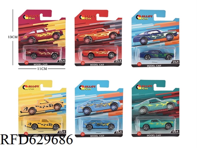ALLOY RETRO SPORTS CAR