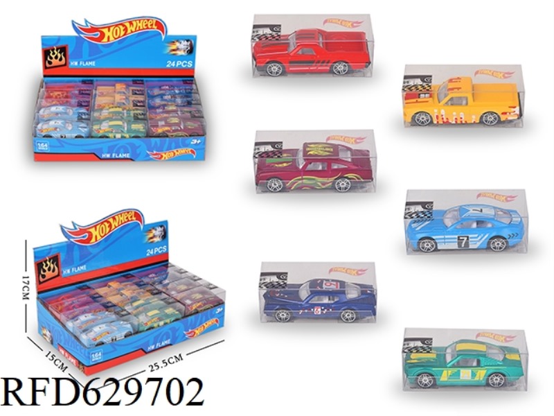 24PCS ALLOY RETRO SPORTS CAR
