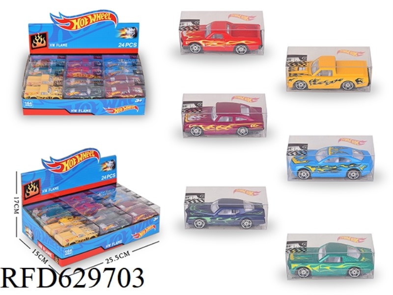 24PCS ALLOY RETRO SPORTS CAR