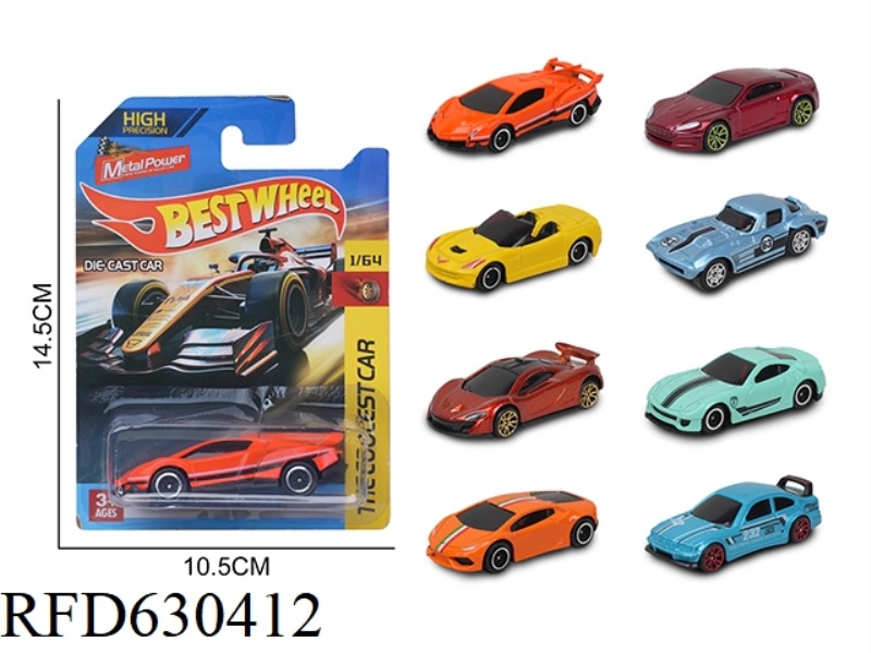 1:64 METAL CAR (RACING)