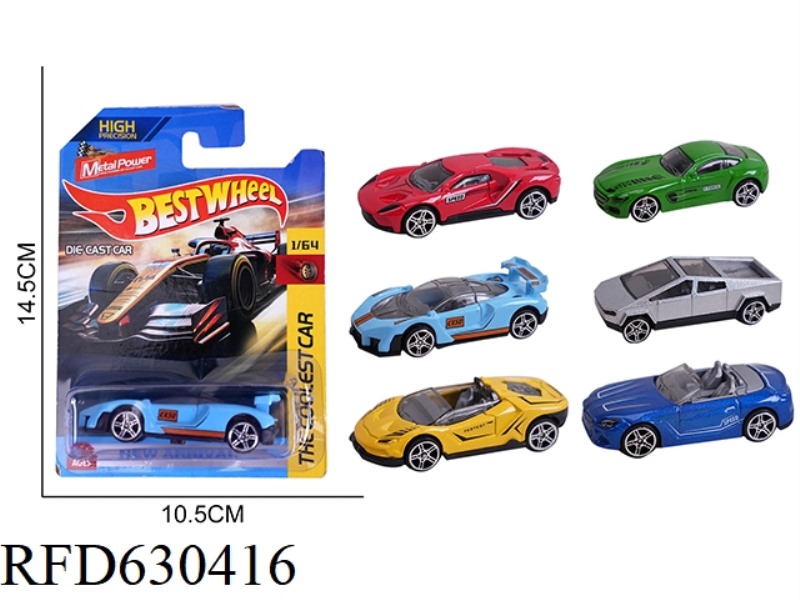 1:64 METAL CAR (RACING)