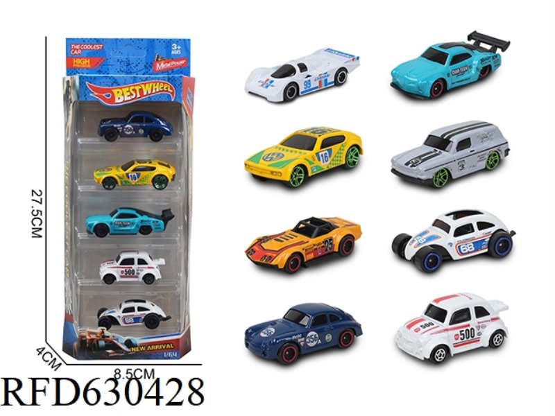 1:64 ALLOY CAR (RACING) 5 ONLY LOADED