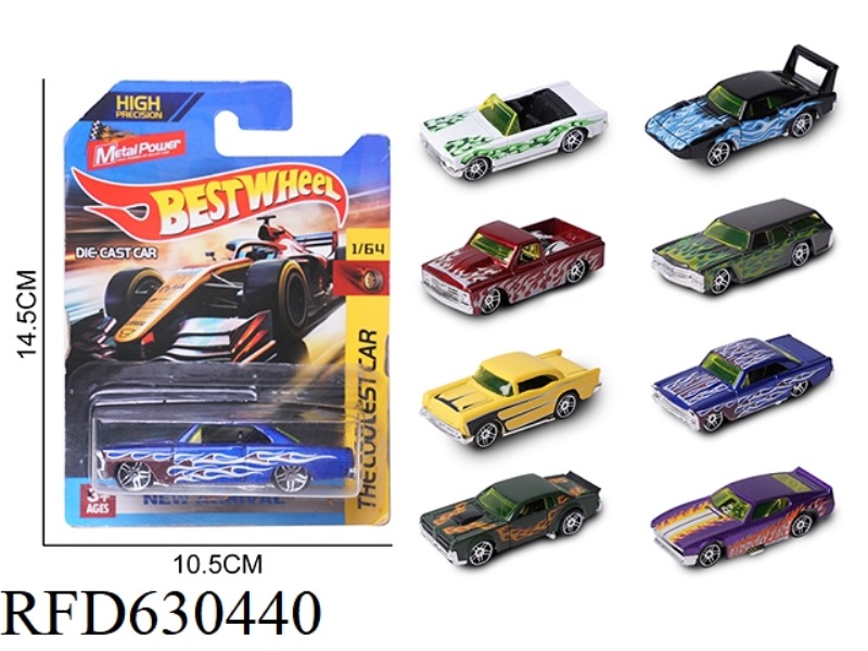 1:64 ALLOY CAR (MUSCLE CAR)