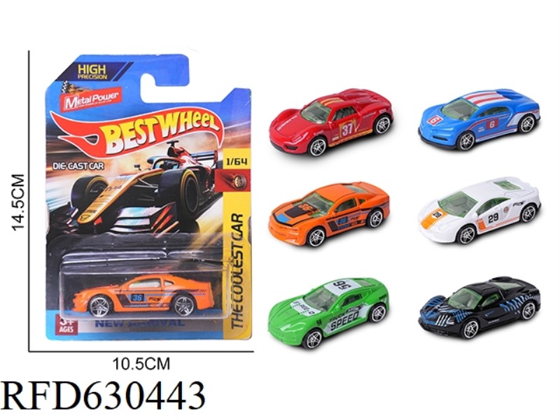 1:64 ALLOY CAR (RACING, SPORTS CAR)