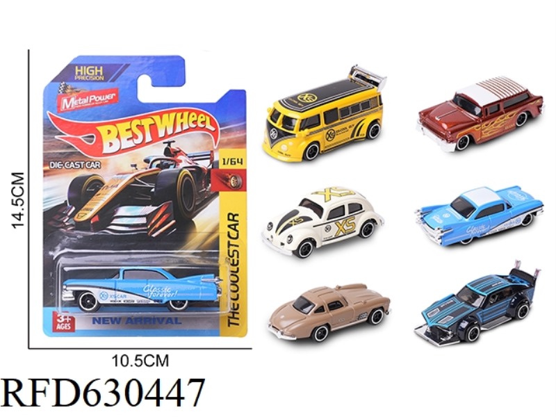 1:64 ALLOY CAR (CLASSIC CAR, PASSENGER CAR)