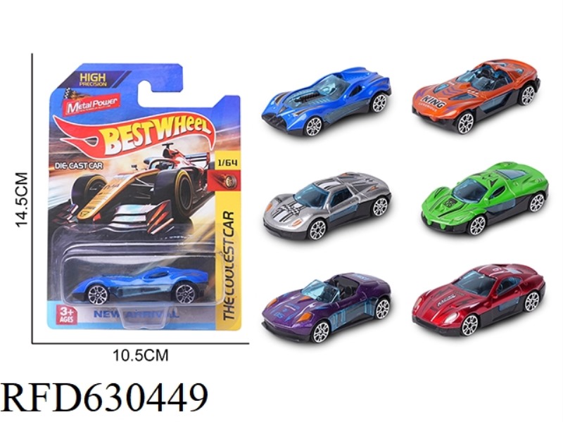 1:64 ALLOY CAR (RACING, SPORTS CAR)