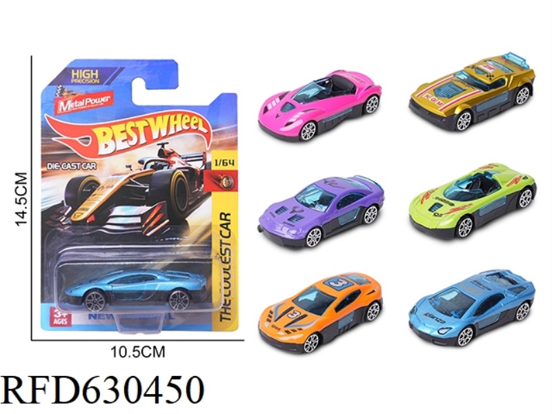 1:64 ALLOY CAR (RACING, SPORTS CAR)