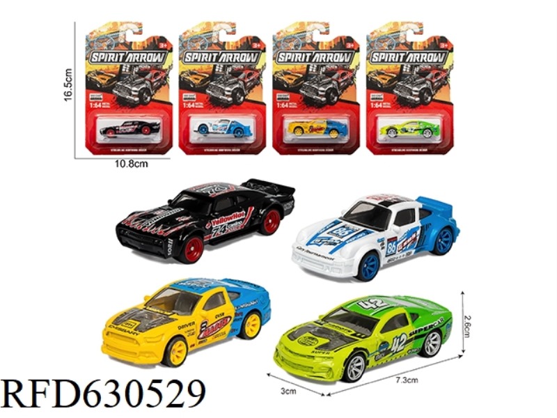 1:64 ALLOY SLIDING RACER