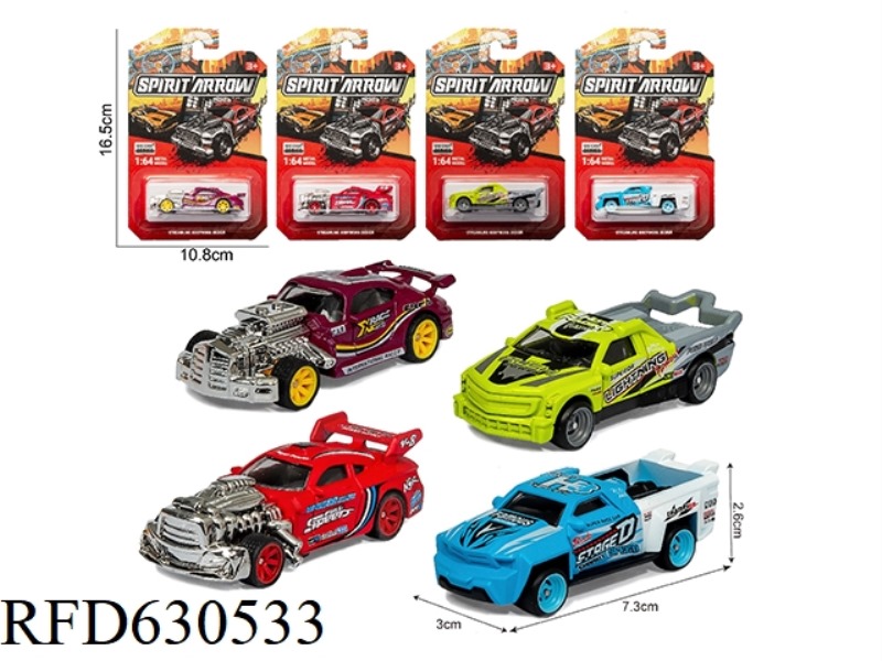 1:64 ALLOY SLIDING RACER