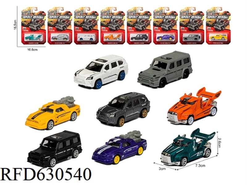 1:64 ALLOY SLIDING SIMULATION CAR