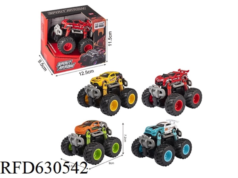 1:64 ALLOY DUAL INERTIA OFF-ROAD RACING