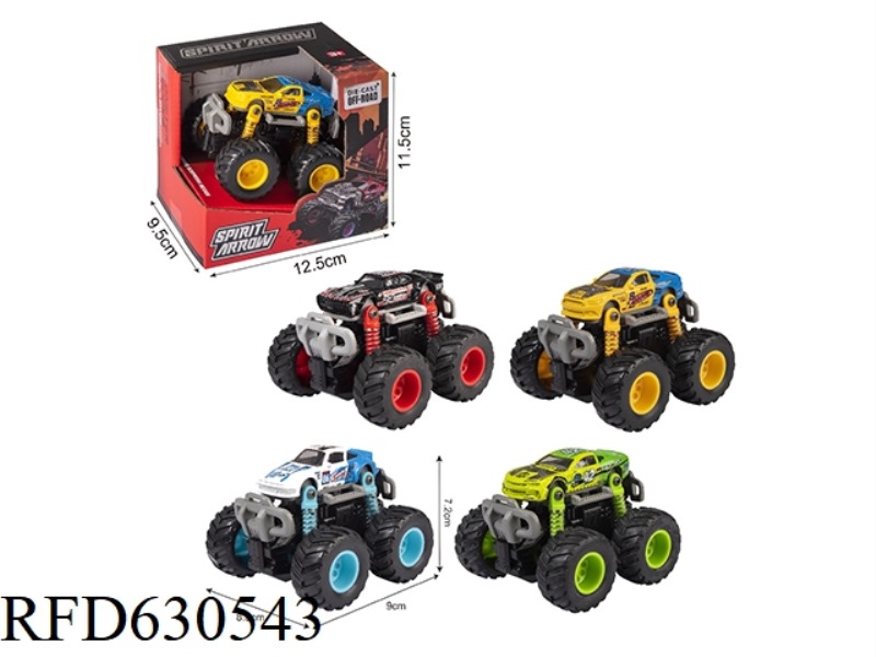 1:64 ALLOY DUAL INERTIA OFF-ROAD RACING