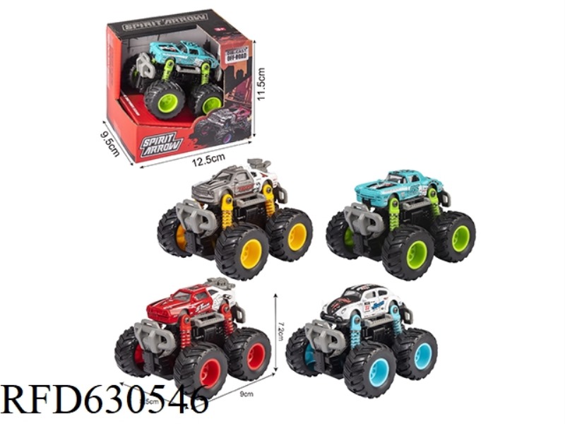 1:64 ALLOY DUAL INERTIA OFF-ROAD RACING