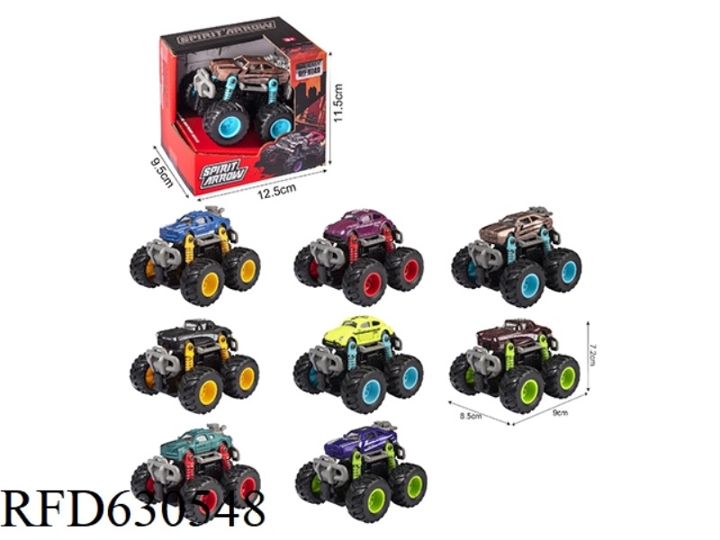 1:64 ALLOY DUAL INERTIA OFF-ROAD SIMULATION CAR