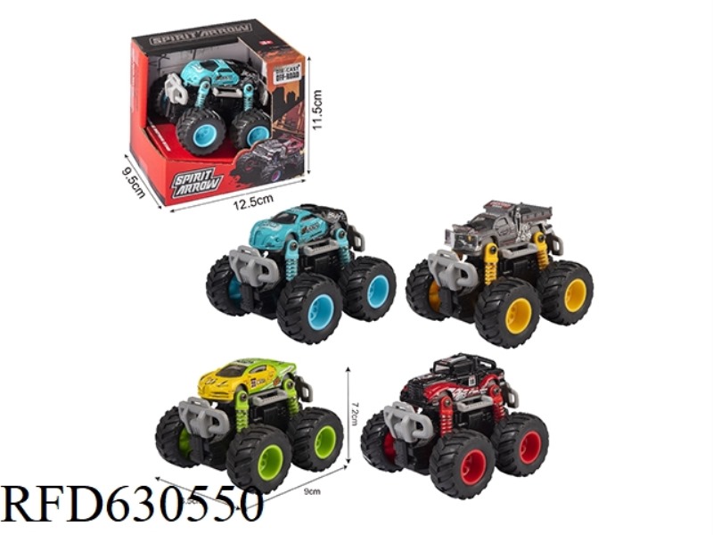 1:64 ALLOY DUAL INERTIA OFF-ROAD RACING