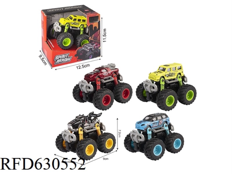 1:64 ALLOY DUAL INERTIA OFF-ROAD RACING