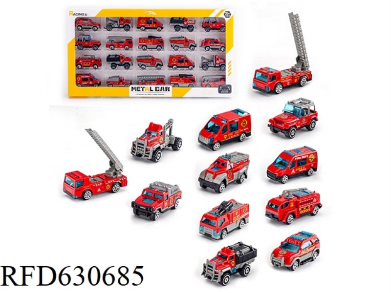 SLIDING ALLOY CAR (20 PIECES)
